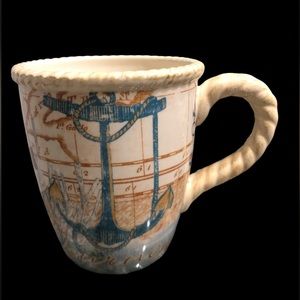 Certified International Anchor coffee mug